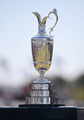The Claret Jug outside Royal Birkdale Golf Club, Southport, England, UK 154th Open Golf Championships, Royal Birkdale, Southport, UK - 13 Jul 2026Southport Royal Birkdale United Kingdom  Copyright: xGreigxCowie Shutterstockx 16988288bi