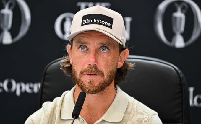 Tommy Fleetwood (ENG) press conference, PK, Pressekonferenz 154th Open Golf Championships, Royal Birkdale, Southport, UK - 13 Jul 2026Southport Royal Birkdale United Kingdom  Copyright: xGreigxCowie Shutterstockx 16988288bo
