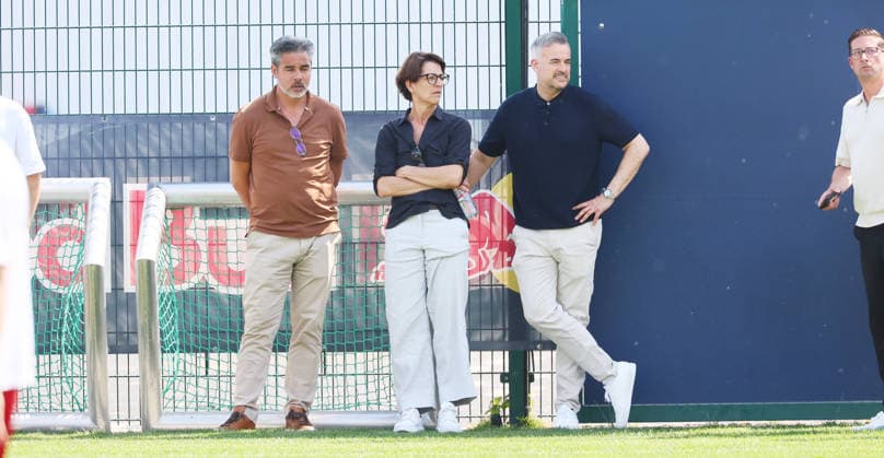 RB Leipzig Ð Trainingsstart Bundesliga Leipzig, 13.07.2026, Red Bull Akademie, Fussball, 1.Bundesliga, RB Leipzig , Pressekonferenz , Auftaktraining für die neue Spielzeit 2026 2027 , Im Bild: Tatjana Haenni , Nur zur redaktionellen Nutzung. Only editorial use. , *** RB Leipzig – Start of Bundesliga Training, Leipzig, July 13, 2026, Red Bull Academy, Soccer, Bundesliga 1, RB Leipzig, Press Conference, First training session for the new 2026–2027 season, Pictured: Tatjana Haenni, For editorial use only, Picture Point