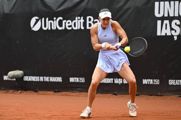 UniCredit IASI OPEN Elina Avanesyan of Armenia plays against Irina Fetecau of Romania during the Unicredit Iasi Open, in Iasi, Romania, on July 13, 2026. Imago Images Alex Nicodim Copyright: xAlexxNicodimx