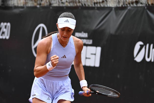 UniCredit IASI OPEN Elina Avanesyan of Armenia plays against Irina Fetecau of Romania during the Unicredit Iasi Open, in Iasi, Romania, on July 13, 2026. Imago Images Alex Nicodim Copyright: xAlexxNicodimx