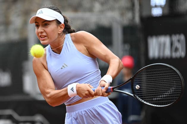 UniCredit IASI OPEN Elina Avanesyan of Armenia plays against Irina Fetecau of Romania during the Unicredit Iasi Open, in Iasi, Romania, on July 13, 2026. Imago Images Alex Nicodim Copyright: xAlexxNicodimx