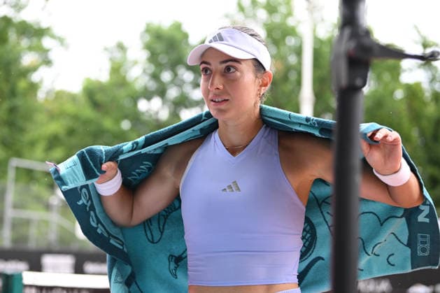 UniCredit IASI OPEN Elina Avanesyan of Armenia plays against Irina Fetecau of Romania during the Unicredit Iasi Open, in Iasi, Romania, on July 13, 2026. Imago Images Alex Nicodim Copyright: xAlexxNicodimx