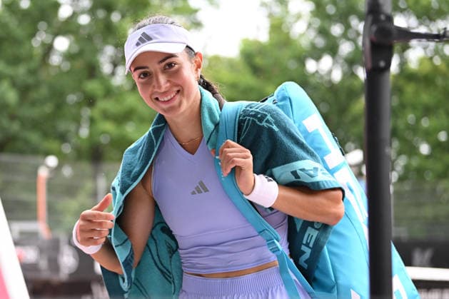 UniCredit IASI OPEN Elina Avanesyan of Armenia plays against Irina Fetecau of Romania during the Unicredit Iasi Open, in Iasi, Romania, on July 13, 2026. Imago Images Alex Nicodim Copyright: xAlexxNicodimx