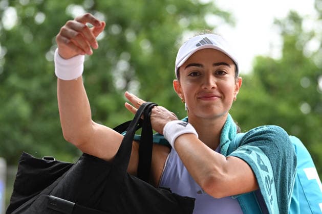 UniCredit IASI OPEN Elina Avanesyan of Armenia plays against Irina Fetecau of Romania during the Unicredit Iasi Open, in Iasi, Romania, on July 13, 2026. Imago Images Alex Nicodim Copyright: xAlexxNicodimx