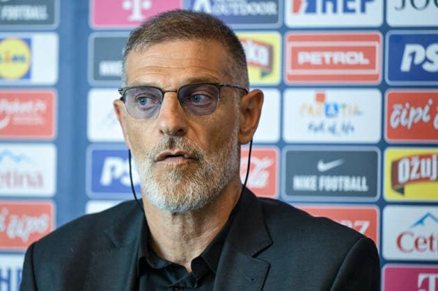 Slaven Bilic appointed as head coach of the Croatia national team, Nationalteam Slaven Bilic, new Head Caoch of Croatian Football Team speaks with a media on a press conference, PK, Pressekonferenz on July 13, 2026. in Zagreb, Croatia.  NevaxZganec PIXSELL