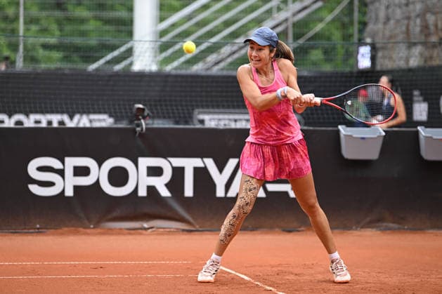 UniCredit IASI OPEN Irina Fetecau of Romania plays against Elina Avanesyan of Armenia during the Unicredit Iasi Open, in Iasi, Romania, on July 13, 2026. Imago Images Alex Nicodim Copyright: xAlexxNicodimx