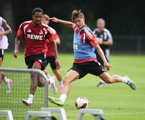 Football, Bundesliga 1, 1. FC Köln, start of pre-season training