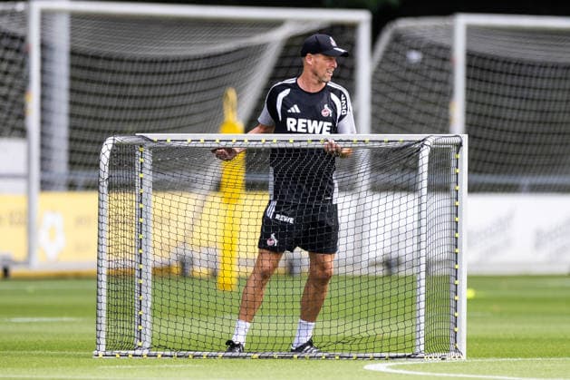 COLOGNE, GERMANY - JULY 13: Kevin McKenna (Assistant Coach 1. FC Koeln) during the first training session of season 2026 27 at Geissbockheim on July 13, 2026 in Cologne, Germany. North Rhine Westphalia Germany Copyright: xSteffiexWunderlx