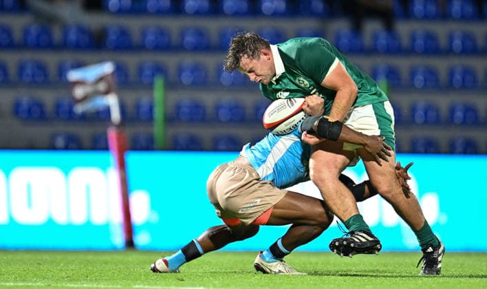 2026 World Rugby Junior World Championship, WM, Weltmeisterschaft 9th Place Play-off Semi-Final, AIA Stadium, Kutaisi, Georgia 13 7 2026 Ireland U20 vs Fiji U20 Ireland™s Max Doyle Max Doyle 13 7 2026  Copyright: xx Z99_1677