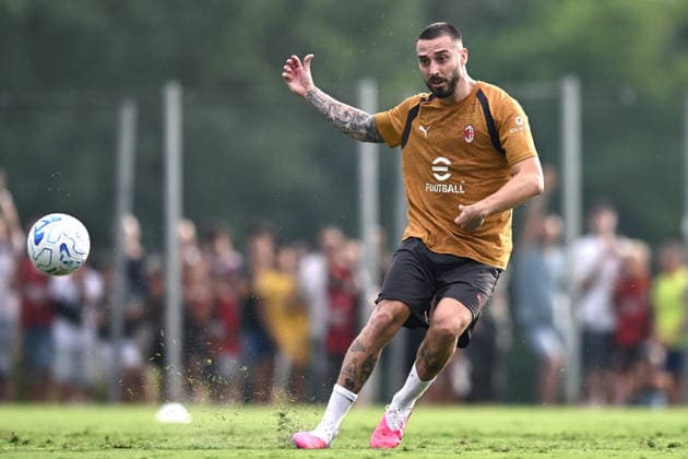 Football, Italy, AC Milan, Training
