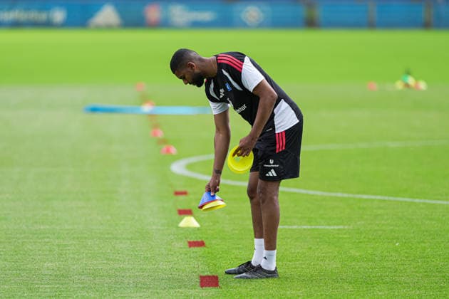 Richard Krohn (Hamburger SV, Co-Trainer) GER, Training Hamburger SV, Fussball, 1. Bundesliga, Saison 2026 2027, 13.07.2026 GER, Training Hamburger SV, Fussball, 1. Bundesliga, Saison 2026 2027, 13.07.2026 Hamburg *** Richard Krohn, Hamburger SV, Assistant Coach (GER), Hamburger SV Training, Soccer, Bundesliga 1, 2026–2027 Season, July 13, 2026 (GER), Hamburger SV Training, Soccer, Bundesliga 1, 2026–2027 Season, July 13, 2026, Hamburg Copyright: xEibner-Pressefoto MarcelxvonxFehrnx EP_MFN