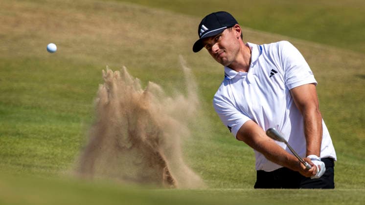 260713 Birkdale, Southport, England The Open Championship at Royal Birkdale Golf Club Ludvig Aberg, Sverige, under mandagens träningsrond inför British Open pa Royal Birkdale, Southport, England, , 13 juli 2026. Foto Christer Höglund TT kod 1019 SPOUTHPORT Storbritannien x1019x *** July 13, 2026, Birkdale, Southport, England: The Open Championship at Royal Birkdale Golf Club. Ludvig Aberg of Sweden during Monday’s practice round ahead of the British Open at Royal Birkdale, Southport, England, July 13, 2026 Photo: Christer Höglund TT code 1019 SPOUTHPORT United Kingdom x1019x  Copyright: xChristerxHöglund TTx GOLF BRITISH OPEN