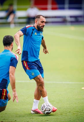 Spain national team, Nationalteam World Cup 13 07 2026 Borja Iglesias of Spain during the Spanish national team s training session at Cotton Bowl in Dallas, United States of America on July 13, 2026. Photo (PGS Photo Agency) Dallas usa Copyright: xPGSxPhotoxAgencyx