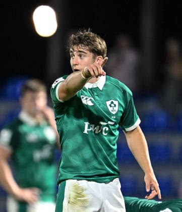 2026 World Rugby Junior World Championship, WM, Weltmeisterschaft 9th Place Play-off Semi-Final, AIA Stadium, Kutaisi, Georgia 13 7 2026 Ireland U20 vs Fiji U20 Ireland™s Christopher Barrett Christopher Barrett 13 7 2026  Copyright: xx Z99_1803