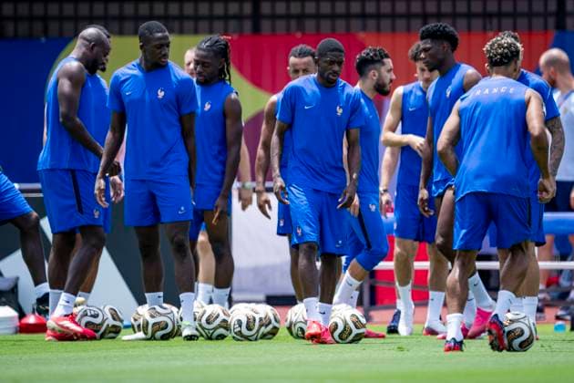 DALLAS - during the 2026 World Cup, France training at Washburne Soccer and Track Stadium on July 13, 2026, in Dallas, United States. (Photo by Stefan Koops EYE4IMAGES DeFodi Images) - *** DALLAS during the 2026 World Cup: France training at Washburne Soccer and Track Stadium on July 13, 2026, in Dallas, United States. Photo by Stefan Koops, EYE4IMAGES, DeFodi Images