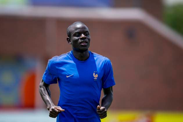 DALLAS - Ngolo Kante of France during the 2026 World Cup, France training at Washburne Soccer and Track Stadium on July 13, 2026 in Dallas, United States. (Photo by Stefan Koops EYE4IMAGES DeFodi Images) - *** DALLAS: Ngolo Kante of France during the 2026 World Cup; France training at Washburne Soccer and Track Stadium on July 13, 2026, in Dallas, United States. Photo by Stefan Koops, EYE4IMAGES, DeFodi Images