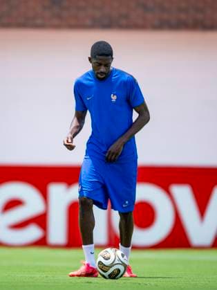 DALLAS - Ousmane Dembele of France during the 2026 World Cup, France training at Washburne Soccer and Track Stadium on July 13, 2026 in Dallas, United States. (Photo by Stefan Koops EYE4IMAGES DeFodi Images) - *** DALLAS: Ousmane Dembele of France during the 2026 World Cup; the French team training at Washburne Soccer and Track Stadium on July 13, 2026, in Dallas, United States. Photo by Stefan Koops, EYE4IMAGES, DeFodi Images