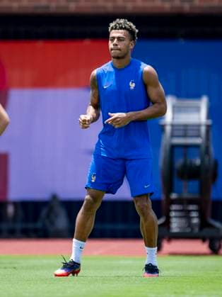 DALLAS - Desire Doue of France during the 2026 World Cup, France training at Washburne Soccer and Track Stadium on July 13, 2026 in Dallas, United States. (Photo by Stefan Koops EYE4IMAGES DeFodi Images) - *** DALLAS: Desire Doue of France during the 2026 World Cup; France training at Washburne Soccer and Track Stadium on July 13, 2026, in Dallas, United States. Photo by Stefan Koops, EYE4IMAGES, DeFodi Images