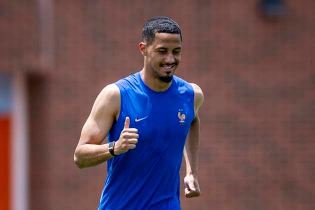 DALLAS - William Saliba of France during the 2026 World Cup, France training at Washburne Soccer and Track Stadium on July 13, 2026, in Dallas, United States. (Photo by Stefan Koops EYE4IMAGES DeFodi Images) - *** DALLAS: William Saliba of France during the 2026 World Cup; France training at Washburne Soccer and Track Stadium on July 13, 2026, in Dallas, United States. Photo by Stefan Koops, EYE4IMAGES, DeFodi Images