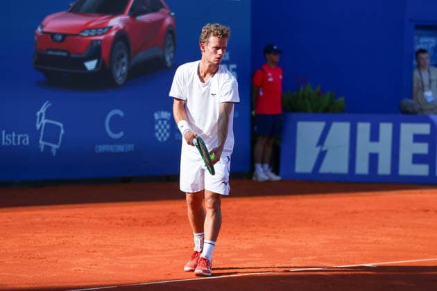 Umag 13.07.2026. Tenis PLAVA LAGUNA CROATIA OPEN Tennis PLAVA LAGUNA CROATIA OPEN Nz Luca Van Assche Fot. Kacper Staniec NEWSPIX.PL --- newspix.pl 
