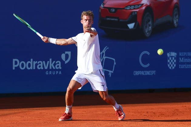 Umag 13.07.2026. Tenis PLAVA LAGUNA CROATIA OPEN Tennis PLAVA LAGUNA CROATIA OPEN Nz Luca Van Assche Fot. Kacper Staniec NEWSPIX.PL --- newspix.pl 