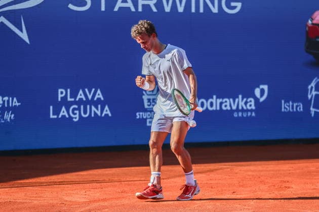 Umag 13.07.2026. Tenis PLAVA LAGUNA CROATIA OPEN Tennis PLAVA LAGUNA CROATIA OPEN Nz Luca Van Assche Fot. Kacper Staniec NEWSPIX.PL --- newspix.pl 