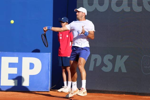 Umag 13.07.2026. Tenis PLAVA LAGUNA CROATIA OPEN Tennis PLAVA LAGUNA CROATIA OPEN Nz Dusan Jajovic Fot. Kacper Staniec NEWSPIX.PL --- newspix.pl 