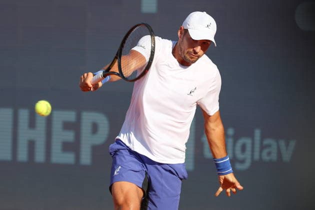 Umag 13.07.2026. Tenis PLAVA LAGUNA CROATIA OPEN Tennis PLAVA LAGUNA CROATIA OPEN Nz Dusan Jajovic Fot. Kacper Staniec NEWSPIX.PL --- newspix.pl 