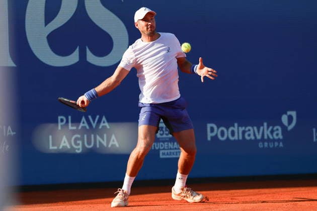 Umag 13.07.2026. Tenis PLAVA LAGUNA CROATIA OPEN Tennis PLAVA LAGUNA CROATIA OPEN Nz Dusan Jajovic Fot. Kacper Staniec NEWSPIX.PL --- newspix.pl 