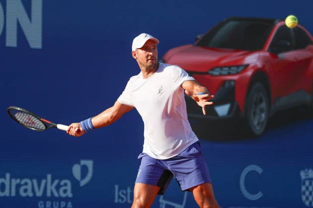 Umag 13.07.2026. Tenis PLAVA LAGUNA CROATIA OPEN Tennis PLAVA LAGUNA CROATIA OPEN Nz Dusan Jajovic Fot. Kacper Staniec NEWSPIX.PL --- newspix.pl 