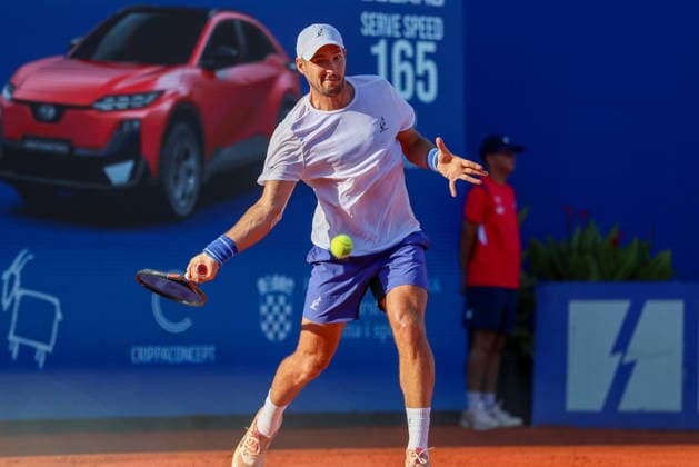 Umag 13.07.2026. Tenis PLAVA LAGUNA CROATIA OPEN Tennis PLAVA LAGUNA CROATIA OPEN Nz Dusan Jajovic Fot. Kacper Staniec NEWSPIX.PL --- newspix.pl 