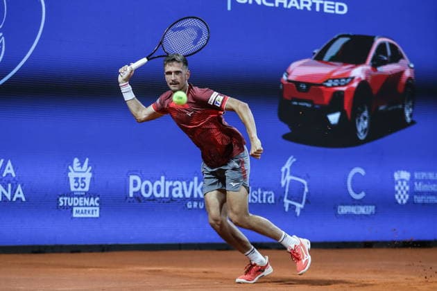 Umag 13.07.2026. Tenis PLAVA LAGUNA CROATIA OPEN Tennis PLAVA LAGUNA CROATIA OPEN Nz Vit Kopriva Fot. Kacper Staniec NEWSPIX.PL --- newspix.pl 