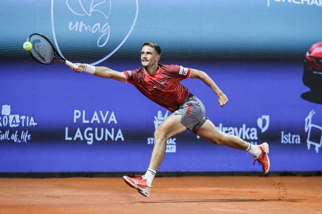 Umag 13.07.2026. Tenis PLAVA LAGUNA CROATIA OPEN Tennis PLAVA LAGUNA CROATIA OPEN Nz Vit Kopriva Fot. Kacper Staniec NEWSPIX.PL --- newspix.pl 