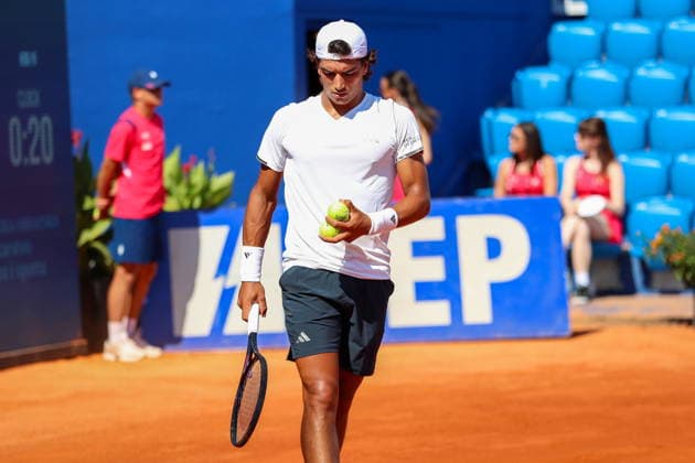 Umag 13.07.2026. Tenis PLAVA LAGUNA CROATIA OPEN Tennis PLAVA LAGUNA CROATIA OPEN Nz Henrque Rocha Fot. Kacper Staniec NEWSPIX.PL --- newspix.pl 