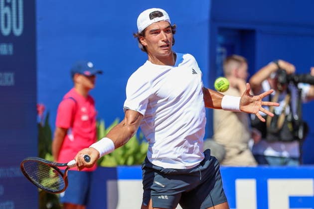 Umag 13.07.2026. Tenis PLAVA LAGUNA CROATIA OPEN Tennis PLAVA LAGUNA CROATIA OPEN Nz Henrque Rocha Fot. Kacper Staniec NEWSPIX.PL --- newspix.pl 