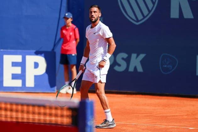 Umag 13.07.2026. Tenis PLAVA LAGUNA CROATIA OPEN Tennis PLAVA LAGUNA CROATIA OPEN Nz Damir Dzumhur Fot. Kacper Staniec NEWSPIX.PL --- newspix.pl 