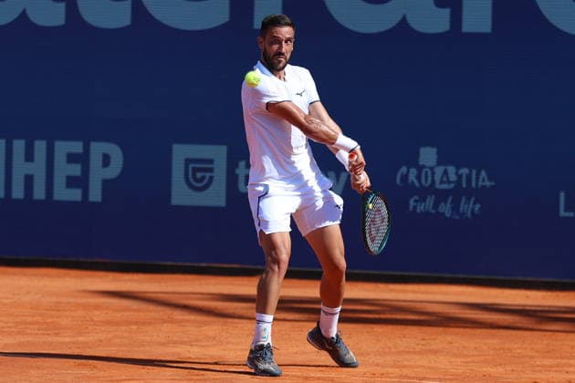 Umag 13.07.2026. Tenis PLAVA LAGUNA CROATIA OPEN Tennis PLAVA LAGUNA CROATIA OPEN Nz Damir Dzumhur Fot. Kacper Staniec NEWSPIX.PL --- newspix.pl 