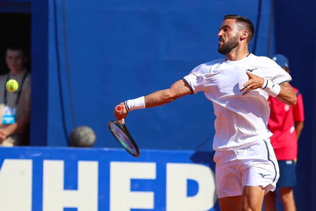 Umag 13.07.2026. Tenis PLAVA LAGUNA CROATIA OPEN Tennis PLAVA LAGUNA CROATIA OPEN Nz Damir Dzumhur Fot. Kacper Staniec NEWSPIX.PL --- newspix.pl 