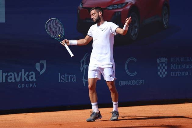 Umag 13.07.2026. Tenis PLAVA LAGUNA CROATIA OPEN Tennis PLAVA LAGUNA CROATIA OPEN Nz Damir Dzumhur Fot. Kacper Staniec NEWSPIX.PL --- newspix.pl 