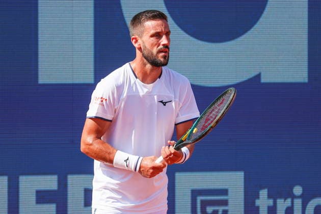 Umag 13.07.2026. Tenis PLAVA LAGUNA CROATIA OPEN Tennis PLAVA LAGUNA CROATIA OPEN Nz Damir Dzumhur Fot. Kacper Staniec NEWSPIX.PL --- newspix.pl 