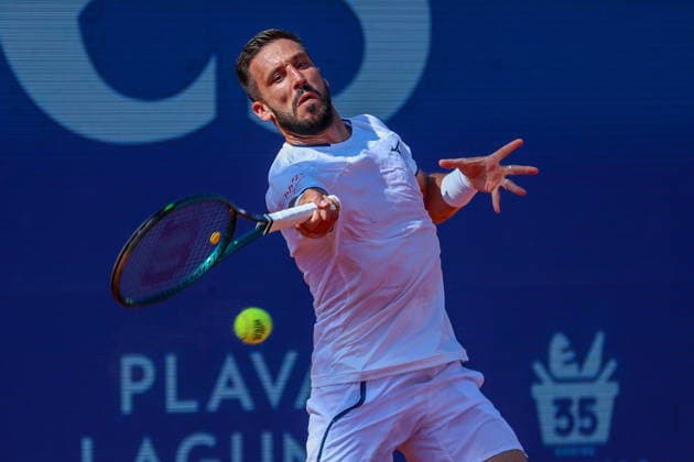Umag 13.07.2026. Tenis PLAVA LAGUNA CROATIA OPEN Tennis PLAVA LAGUNA CROATIA OPEN Nz Damir Dzumhur Fot. Kacper Staniec NEWSPIX.PL --- newspix.pl 