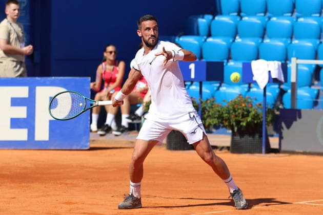 Umag 13.07.2026. Tenis PLAVA LAGUNA CROATIA OPEN Tennis PLAVA LAGUNA CROATIA OPEN Nz Damir Dzumhur Fot. Kacper Staniec NEWSPIX.PL --- newspix.pl 