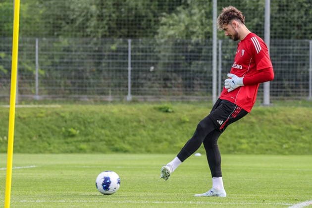 URSZULIN 13.07.2026 TRENING PILARZY LEGII WARSZAWA OPEN TRAINING SESSION LEGIA WARSAW PLAYERS KACPER TOBIASZ FOT. MARCIN SZYMCZYK FOTOPYK NEWSPIX.PL --- newspix.pl 
