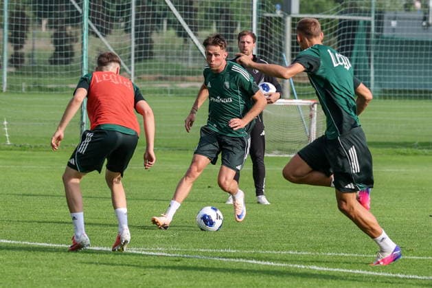 Football, Poland, Legia Warsaw, training