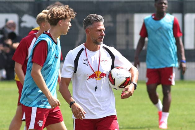 Bundesliga: Auftakttraining von RB Leipzig, 13.07.2026 Martin Demichelis (Chef-Trainer, RB Leipzig). Fußball-Bundesliga, Saison 2026 2027: Auftaktraining von RB Leipzig am 13.07.2026 im RB-Trainingszentrum am Cottaweg. *** RB Leipzig s Bundesliga Season-Opener Training Session, July 13, 2026; Martin Demichelis, Head Coach, RB Leipzig Soccer Bundesliga, 2026–2027 Season; RB Leipzig s season-opener training session on July 13, 2026, at the RB Training Center on Cottaweg Copyright: xBEAUTIFULxSPORTS JanxKaeferx