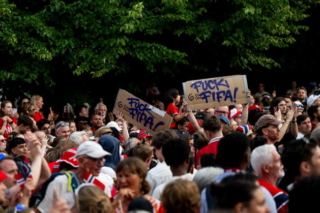 Sport Themen der Woche KW29 260713 Fans of Norway at a team reception during day 33 of the FIFA World Cup, WM, Weltmeisterschaft, Fussball 2026 on July 13, 2026 in Oslo. Photo: Jon Olav Nesvold BILDBYRAN COP 217 VG0993 football fifa world cup 2026 day 33 norway team reception bbeng publik *** July 13, 2026: Fans of Norway at a team reception on day 33 of the 2026 FIFA World Cup, 2026 in Oslo. Photo by Jon Olav Nesvold, BILDBYRAN COP 217 VG0993: soccer, FIFA World Cup 2026, Day 33, Norway, team reception, BBENG, audience  Copyright: JONxOLAVxNESVOLD BB260713JE014