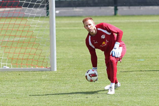 Bundesliga: Auftakttraining von RB Leipzig, 13.07.2026 Torwart Peter Gulacsi (1, RB Leipzig). Fußball-Bundesliga, Saison 2026 2027: Auftaktraining von RB Leipzig am 13.07.2026 im RB-Trainingszentrum am Cottaweg. *** RB Leipzig s Bundesliga preseason training, July 13, 2026; Goalkeeper Peter Gulacsi 1, RB Leipzig Soccer Bundesliga, 2026–2027 season; RB Leipzig s preseason training on July 13, 2026, at the RB Training Center on Cottaweg Copyright: xBEAUTIFULxSPORTS JanxKaeferx