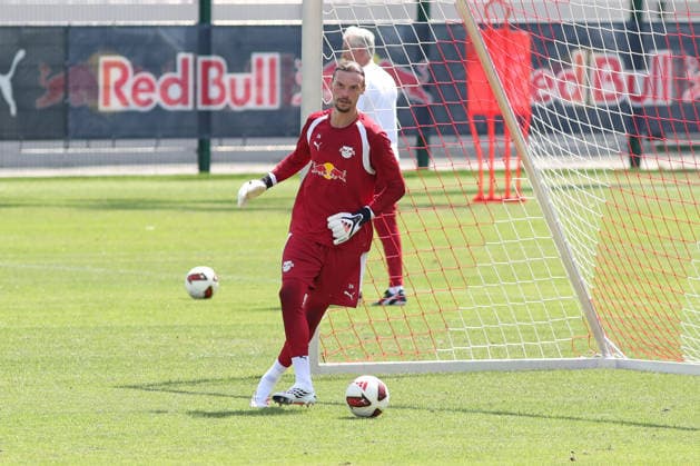 Bundesliga: Auftakttraining von RB Leipzig, 13.07.2026 Torwart Maarten Vandevoordt (26, RB Leipzig). Fußball-Bundesliga, Saison 2026 2027: Auftaktraining von RB Leipzig am 13.07.2026 im RB-Trainingszentrum am Cottaweg. *** RB Leipzig s Bundesliga preseason training session, July 13, 2026; Goaltender Maarten Vandevoordt, 26; RB Leipzig Soccer Bundesliga, 2026–2027 season; RB Leipzig s preseason training session on July 13, 2026, at the RB Training Center on Cottaweg Copyright: xBEAUTIFULxSPORTS JanxKaeferx