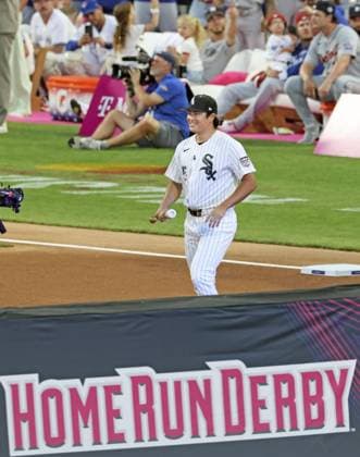 Baseball: MLB, Baseball Herren, USA All-Star Home Run Derby Munetaka Murakami of the Chicago White Sox is pictured before competing in the MLB All-Star Home Run Derby on July 13, 2026, at Citizens Bank Park in Philadelphia.  A14AA0005622993P
